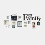 Family Wall Frames-15 pieces