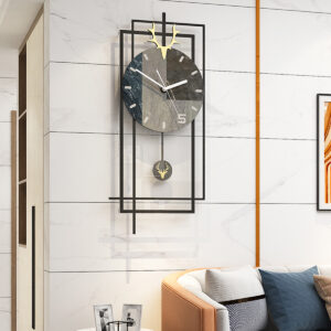 Lavish Pendulum Hanging Wall Clock