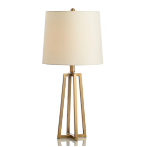 Gold Base Tripod Table Lamp