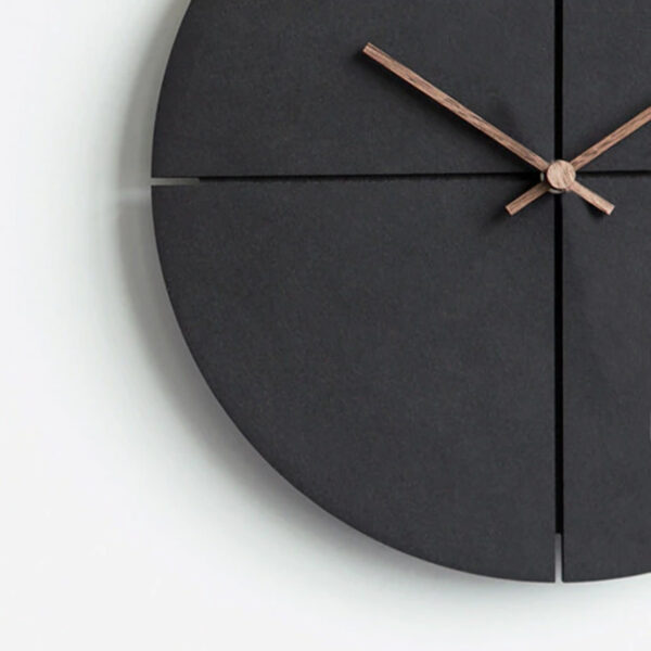 Nordic Wooden Minimalist Wall Clock