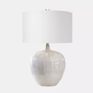 Ceramic White Arcadia Table Lamp