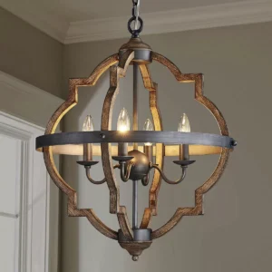 Distressed Chandeliers Light