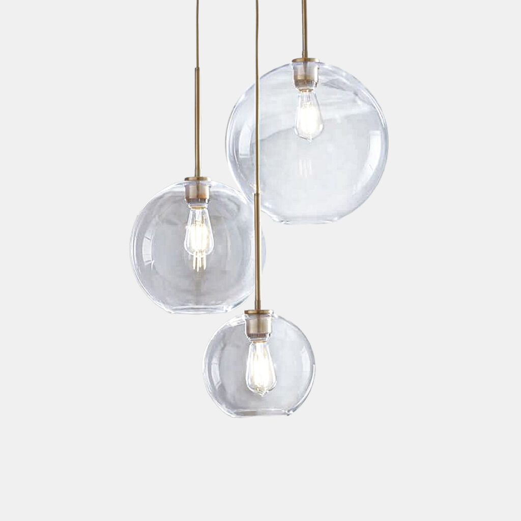 Buy Luxury Glass 3 Globe Pendant Light | Now Flat 30% OFF