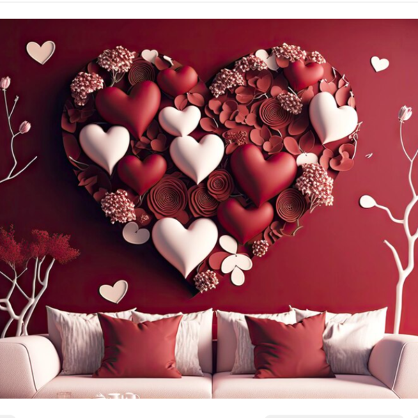 10 Stylish Wall Decor Ideas for a Valentine's Day